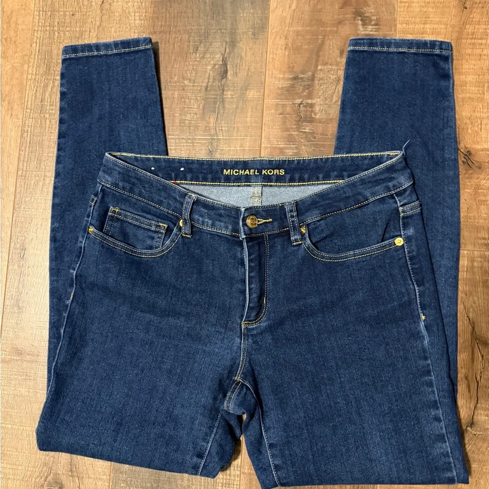 Michael‎ Kors Deep Blue Ankle Jeans